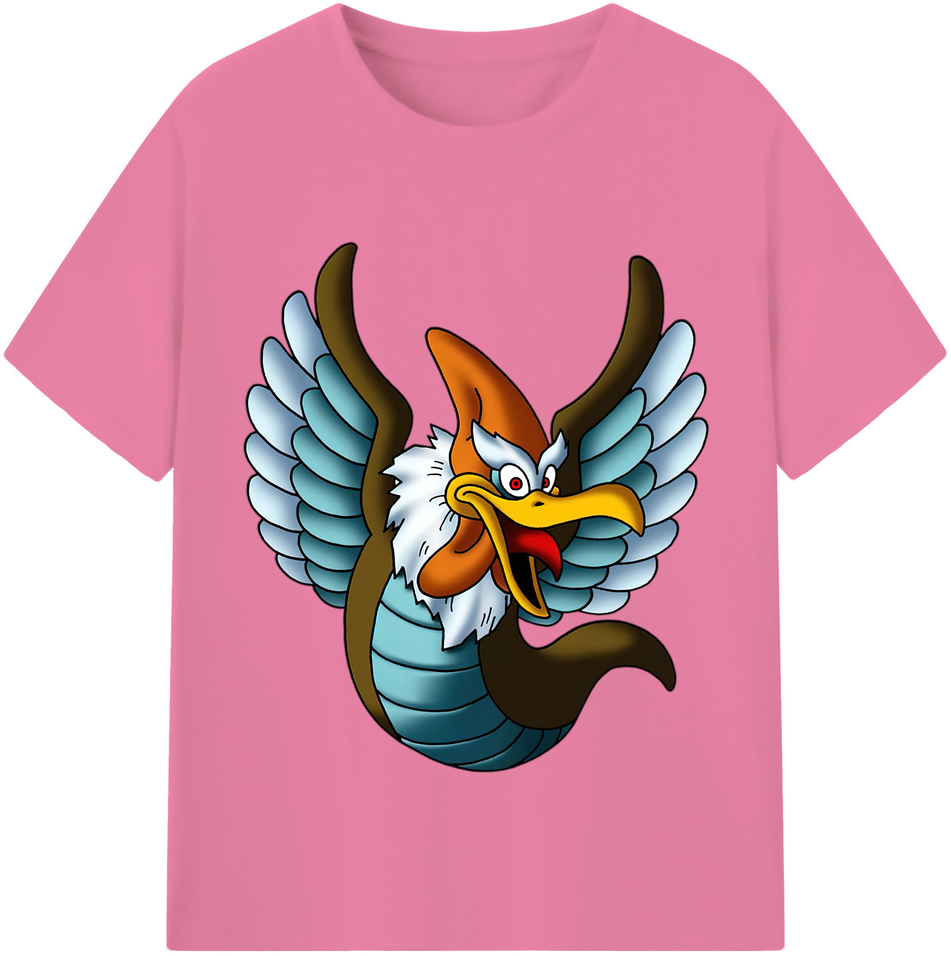（画像用） ドラゴンクエスト Doragon Kuesuto Dragon Quest 綿100％半袖Tシャツ（フロントプリント）